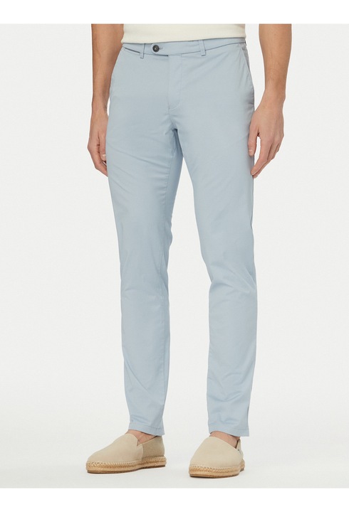 Pantaloni Chino Barbati, Bugatti, bumbac, Albastru