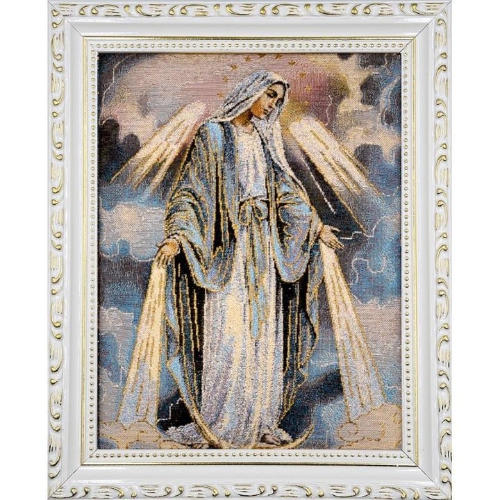 Hímzett kép Art Sacrum Matka Boza Niepokalana 27,5x22cm