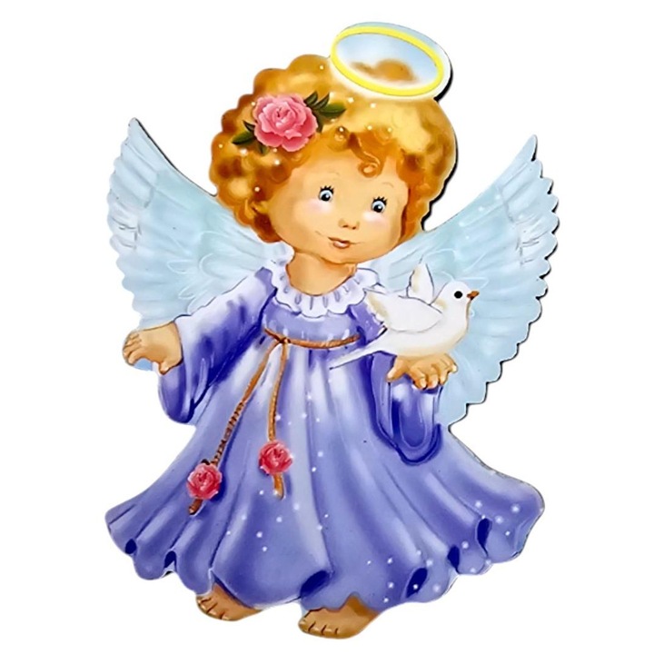 Figurina magnet decorativ Art Sacrum multicolor 7,5 cm