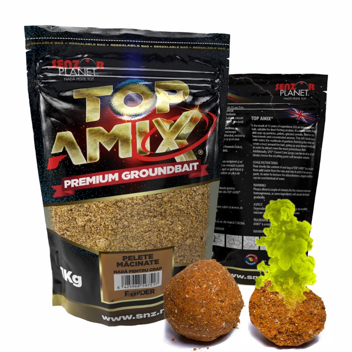 Top amix® method feeder őrölt pelletek (barna) 1kg