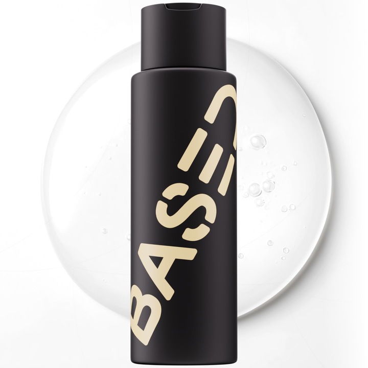Sampon BASED pentru barbati cu menta si ulei de cocos - Revigorant si curatant - Pentru un scalp revigorat - Fara sulfati si parabeni - Organizatoare de machiaj 250 ml
