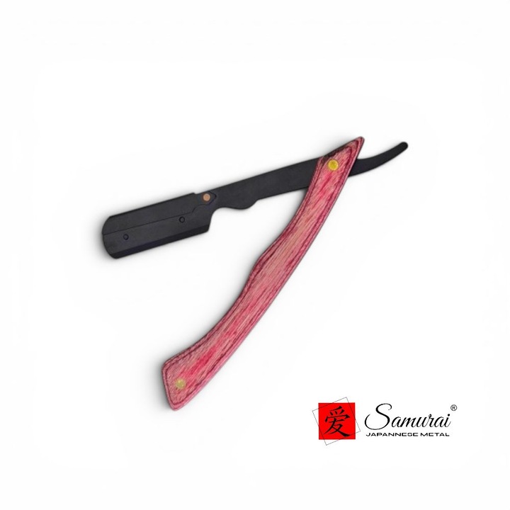 Brici profesional Samurai, metal, negru, ergonomic, 1 lamă