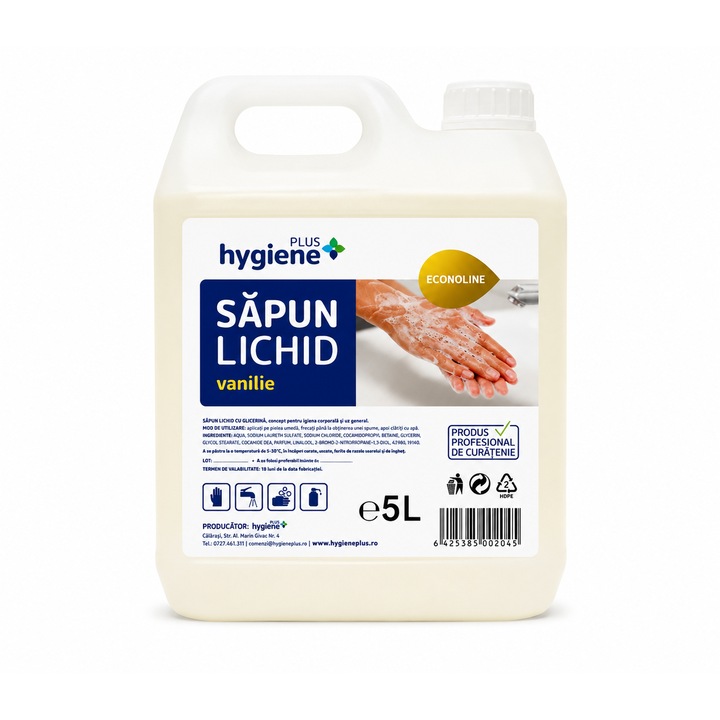 Течен сапун Hygiene Plus Econoline Ванилия 5L