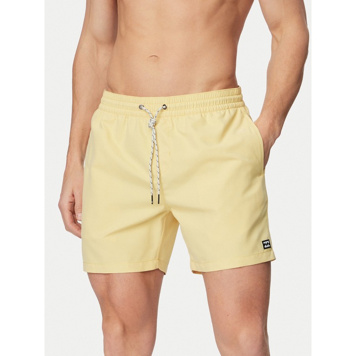 Sort de baie pentru barbati, Billabong, galben, poliester, L INTL