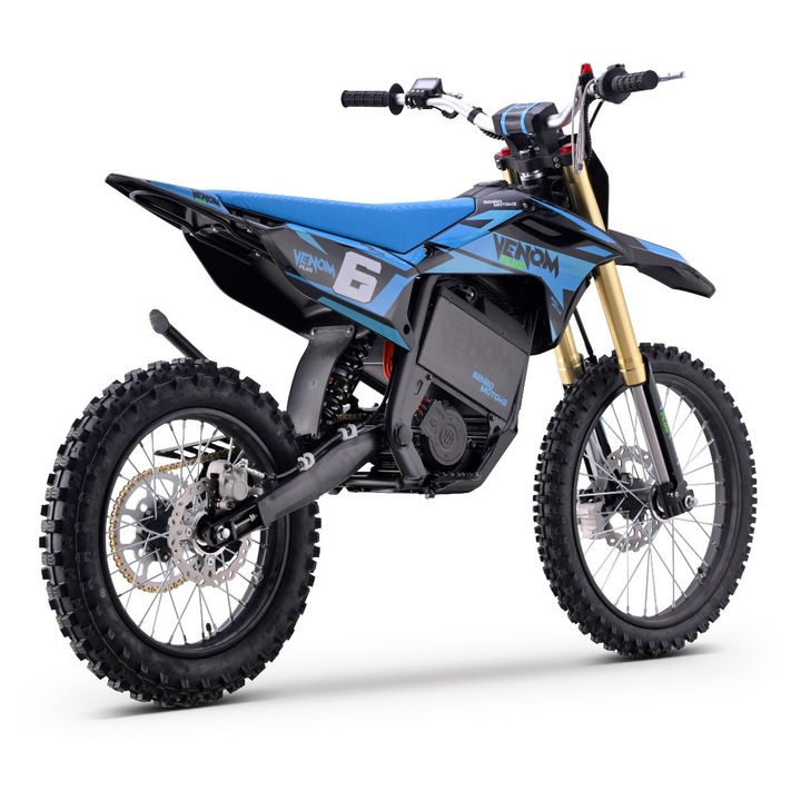 Motocross electric TEA Sports Venom PLUS albastru - 8000W