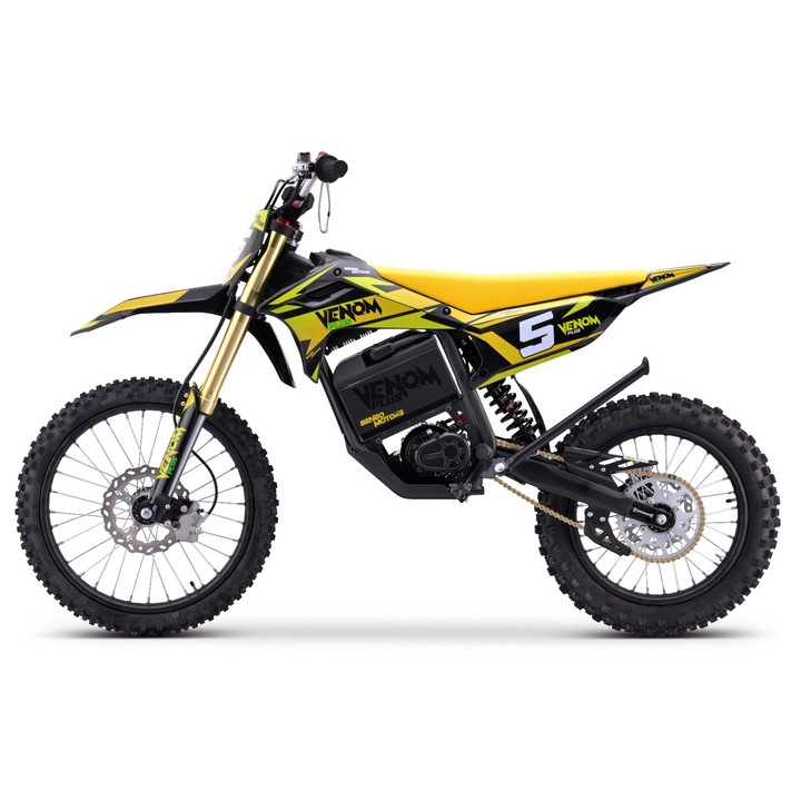 Motocross electric TEA Sports Venom PLUS galben - 8000W
