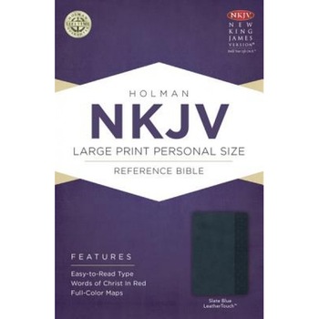 Large Print Personal Size Reference Bible-NKJV, Broadman & Holman Publishers (Manufactured by) Large Print Personal Size Reference Bible-NKJV, Broadman & Holman Publishers (Manufactured by)
