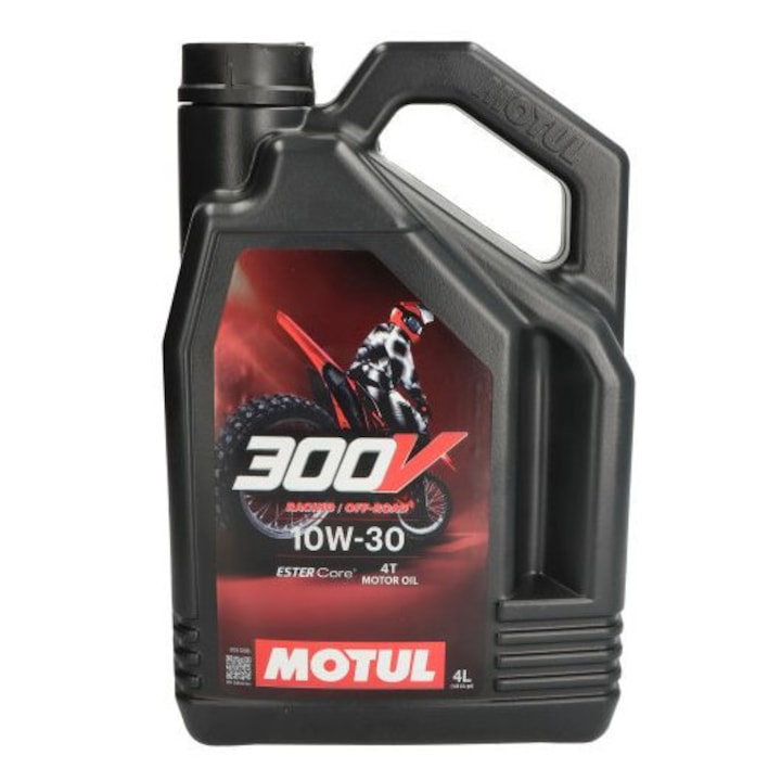 Ulei de motor MOTUL 300V Racing/Off Road 10W30 4L