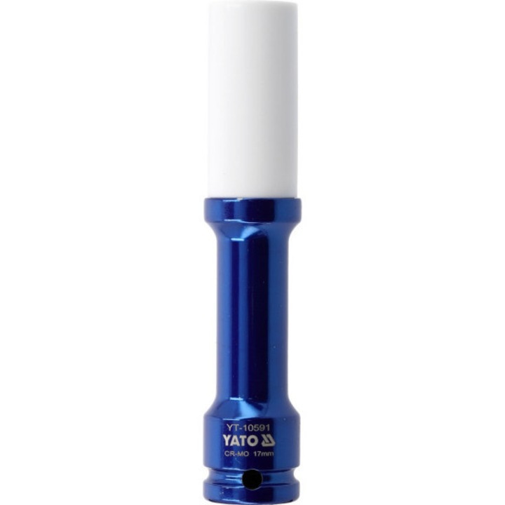 YATO Hosszú gépi dugókulcs alufelnihez 17 mm 1/2"