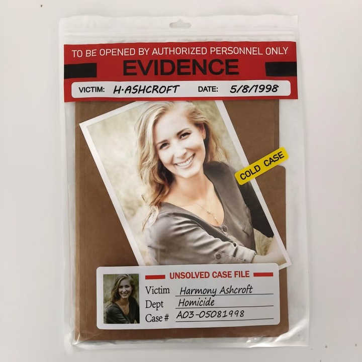 Настолна игра Детектив Harmony Ashcroft, Студен случай от 1998 г., Escape Room, 1-8 играчи, Подарък за възрастни