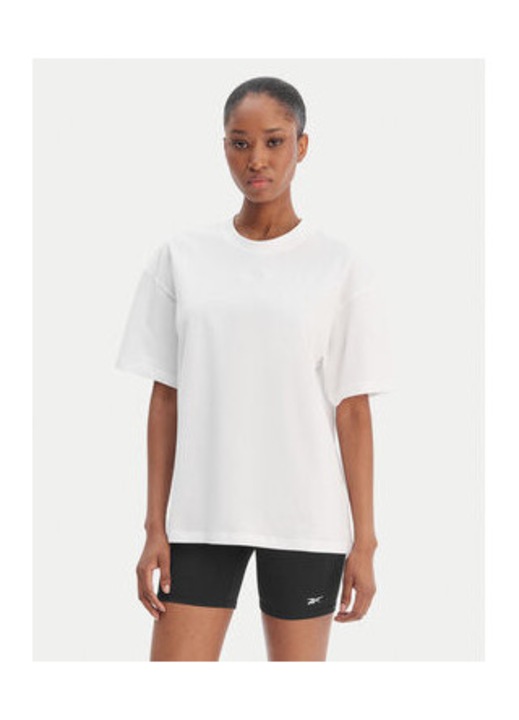 Tricou de dama Reebok alb, Alb