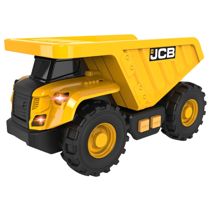 Alltoys Halsall JCB építőipari jármű fény- és hangeffektekkel, 3 db LR44 elem mellékelve