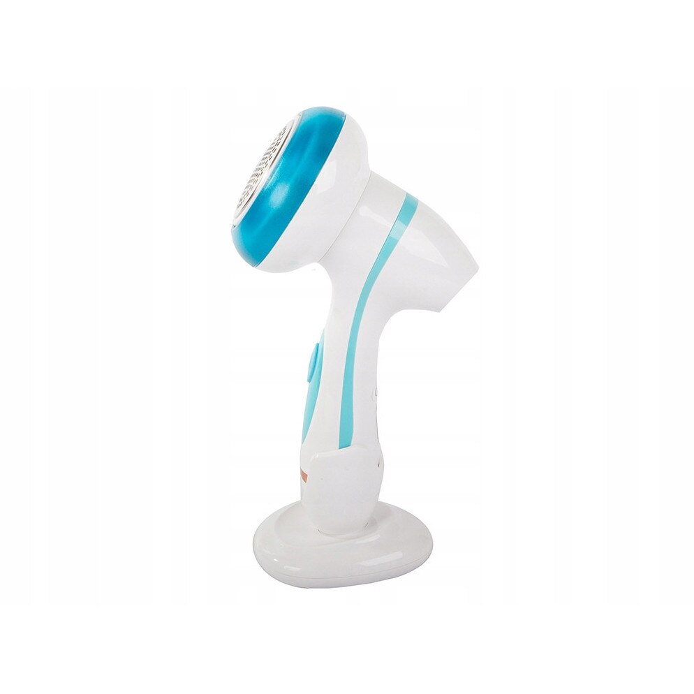 Aparat de curatat scame si scamosator electric reincarcabil USB pentru haine si textile cu 3 lame si stand de depozitare pentru uz casnic si auto