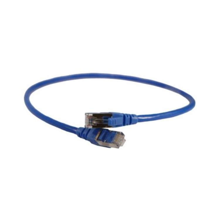 Patch cord RJ 45 - Cat.6 - UTP neecranat - PVC - 0, 5 m, 051818 Legrand