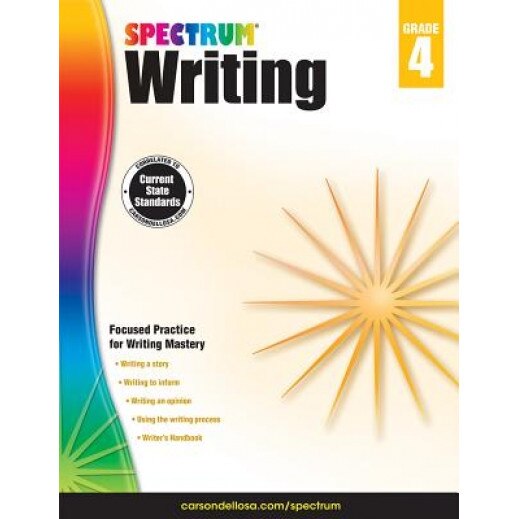 Spectrum Writing, Grade 4, Spectrum (Compiled by)