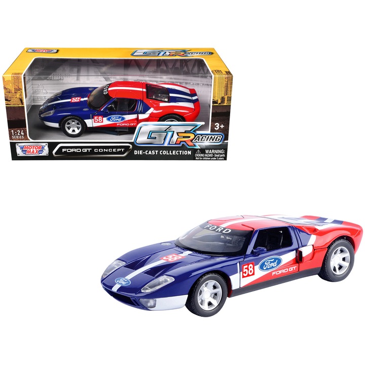 Macheta Auto Ford GT Concept GT Racing Méretarány 1:24 Motor Max