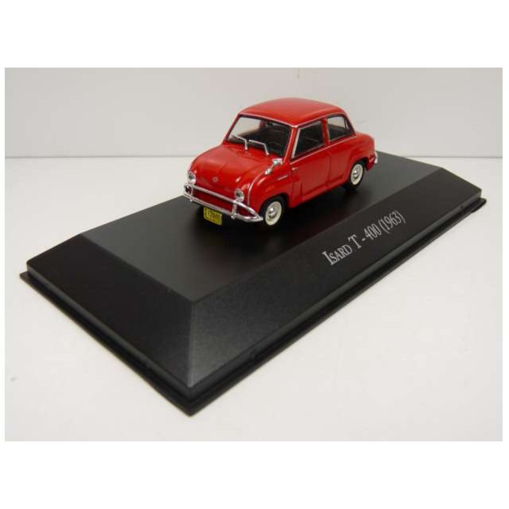 Macheta 1963 Isard T400 1:43 fém replika Piros