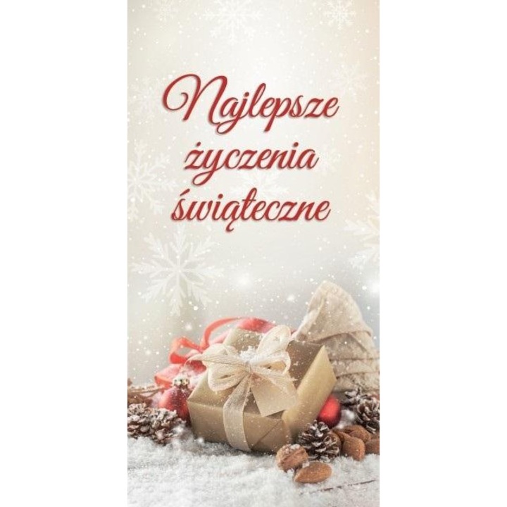 Felicitare Craciun eMKa Kartki multicolor DL cu plic