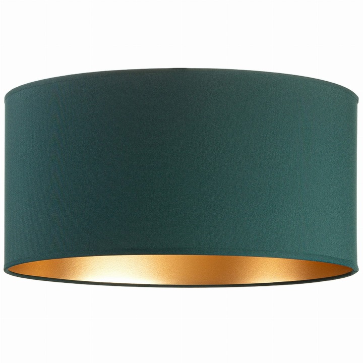 Abajur Tornado Lights rotund verde auriu 40cm