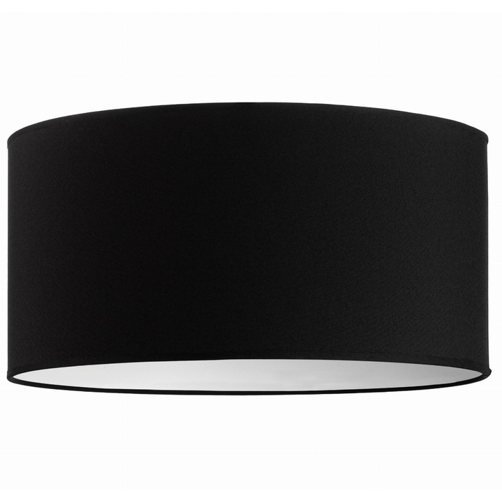 Tornado Lights kerek lámpaernyő, fekete, 40cm