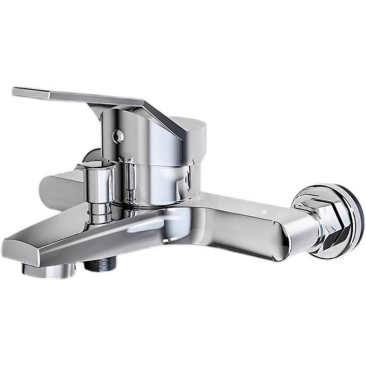 Króm fürdőszobai csaptelep OEM 150mm modern design forgókapcsolóval
