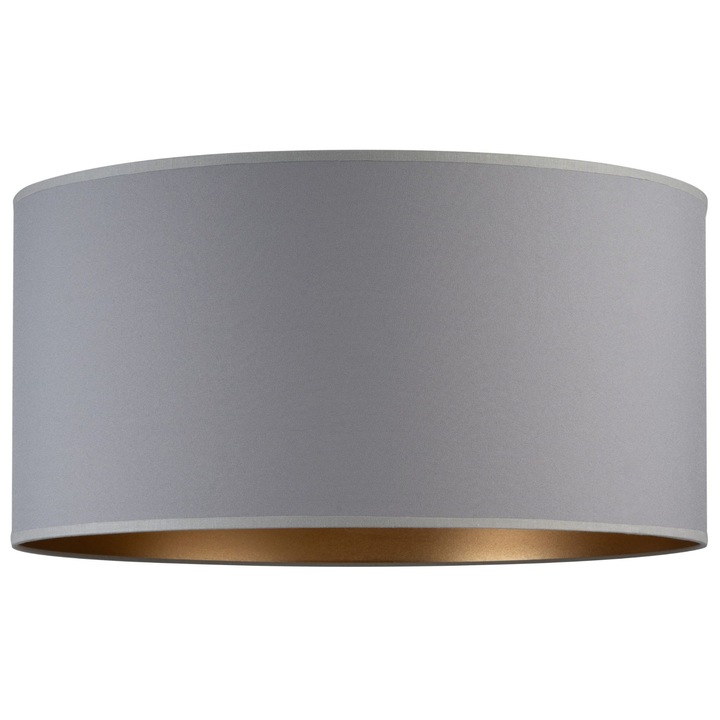 Abajur Tornado Lights kerek szürke arany 50cm