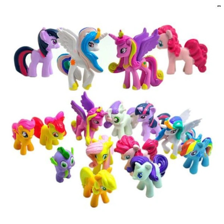 Set 12 figurine My Little Pony, multicolor, 3-5cm