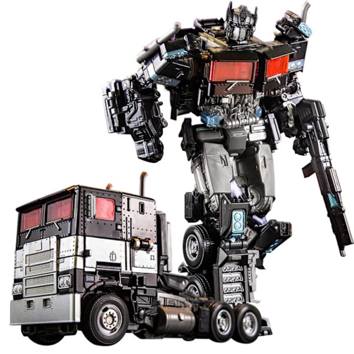 Optimus Prime fekete robot figura 18x17cm műanyag