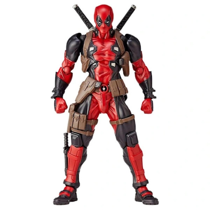 Deadpool figura, levehető arc, 16cm, PVC