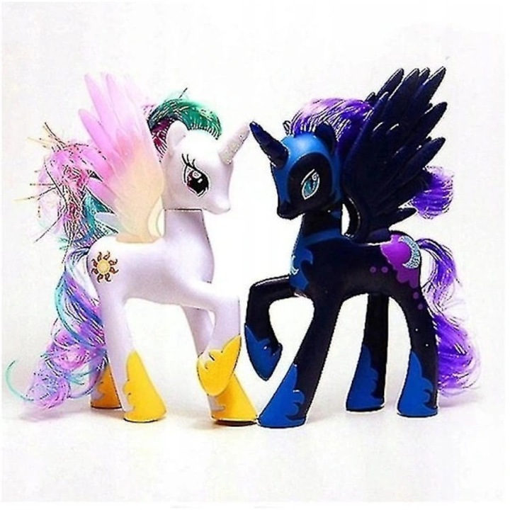 Set figurine My Little Pony Luna Celestia 14cm plastic