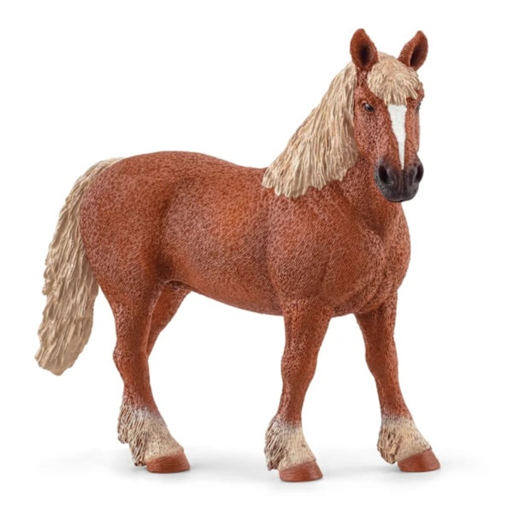 Figurina cal belgian plastic durabil 14x10x15cm