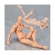 Set manechine artistice, barbat si femeie, articulat, gri, 13-15cm