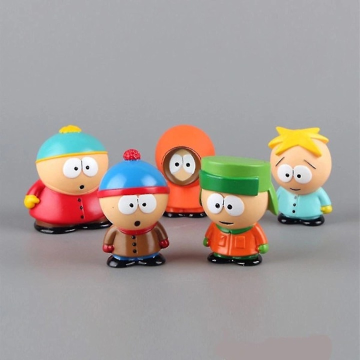Комплект фигурки South Park 5 броя PVC многоцветни