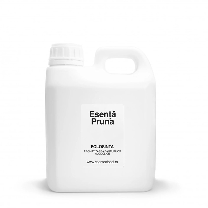Esenta Pruna 1 litru, pentru bauturi alcoolice preparate in casa, tuica, palinca, rachiu si horinca, aroma concentrata de pruna proaspata, usor de dozat, 1 ml/litru, suficienta pentru 1000 litri de bautura