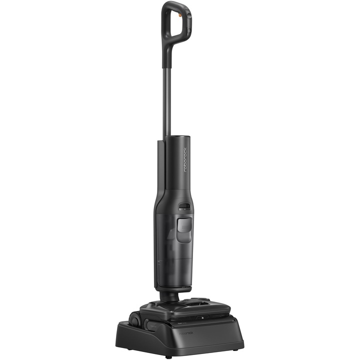 Вертикална прахосмукачка Roborock F25 ACE PRO 2 в 1, Wet & Dry 25.000 Pa, JetFoaming, Автономност 60 мин., FlatReach 2.0, Самопочистване, Бял/Черен