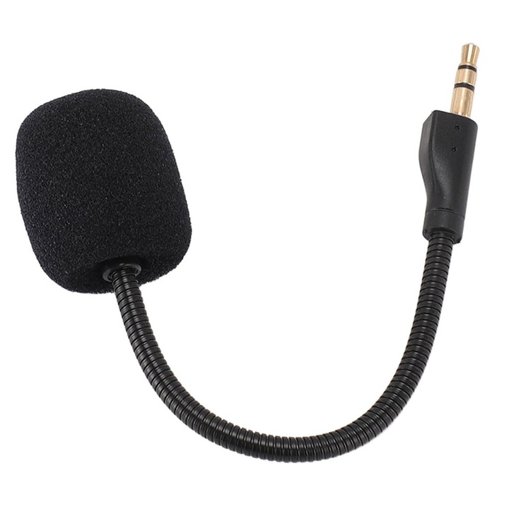 Gaming mikrofon 3.5mm aranyozott csatlakozóval, flexibilis, Logitech G PRO X fejhallgatóhoz
