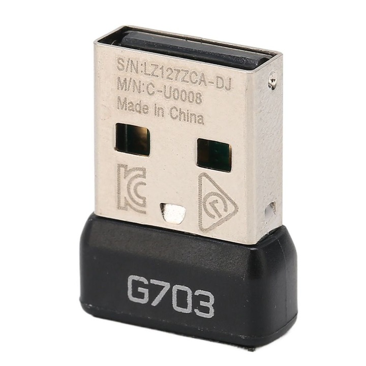 USB 2.4GHz vevőegér, hordozható, 3x1cm