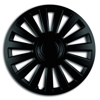 Set capace roti Mega Drive Luxury, negre, 14 inch Set capace roti Mega Drive Luxury, negre, 14 inch
