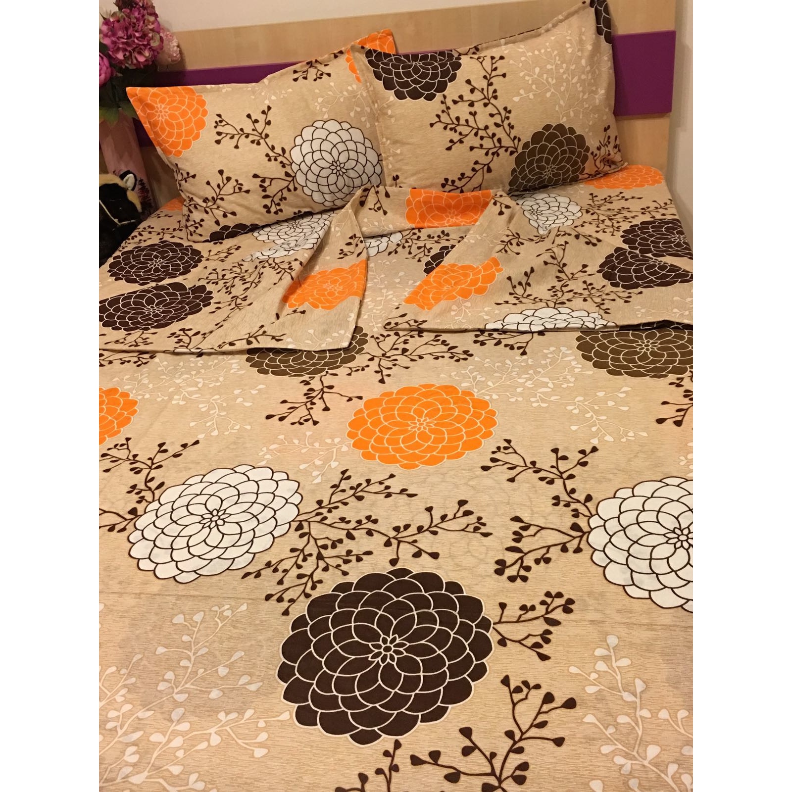 Lenjerie KING SIZE din bumbac by Liz Line OPT 8 piese - D837XXL