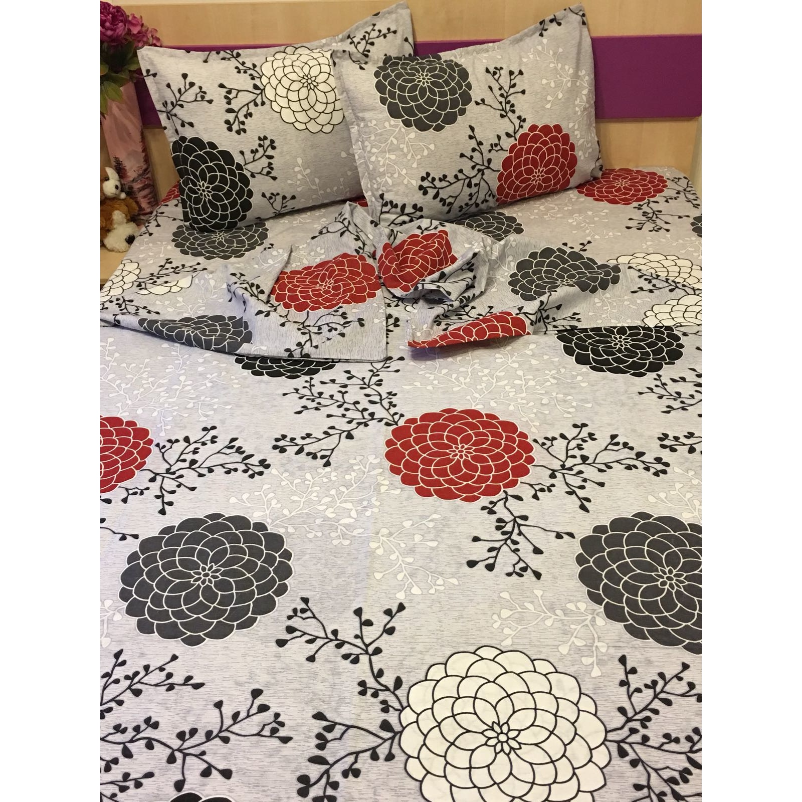 Lenjerie dubla by Liz Line - bumbac 100% - patru piese - D438XL