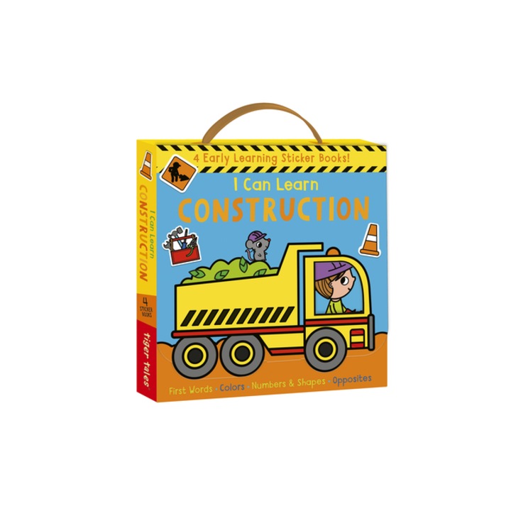 I Can Learn Construction First Words, Colors, Numbers and Shapes, Opposites, Frankie Feather