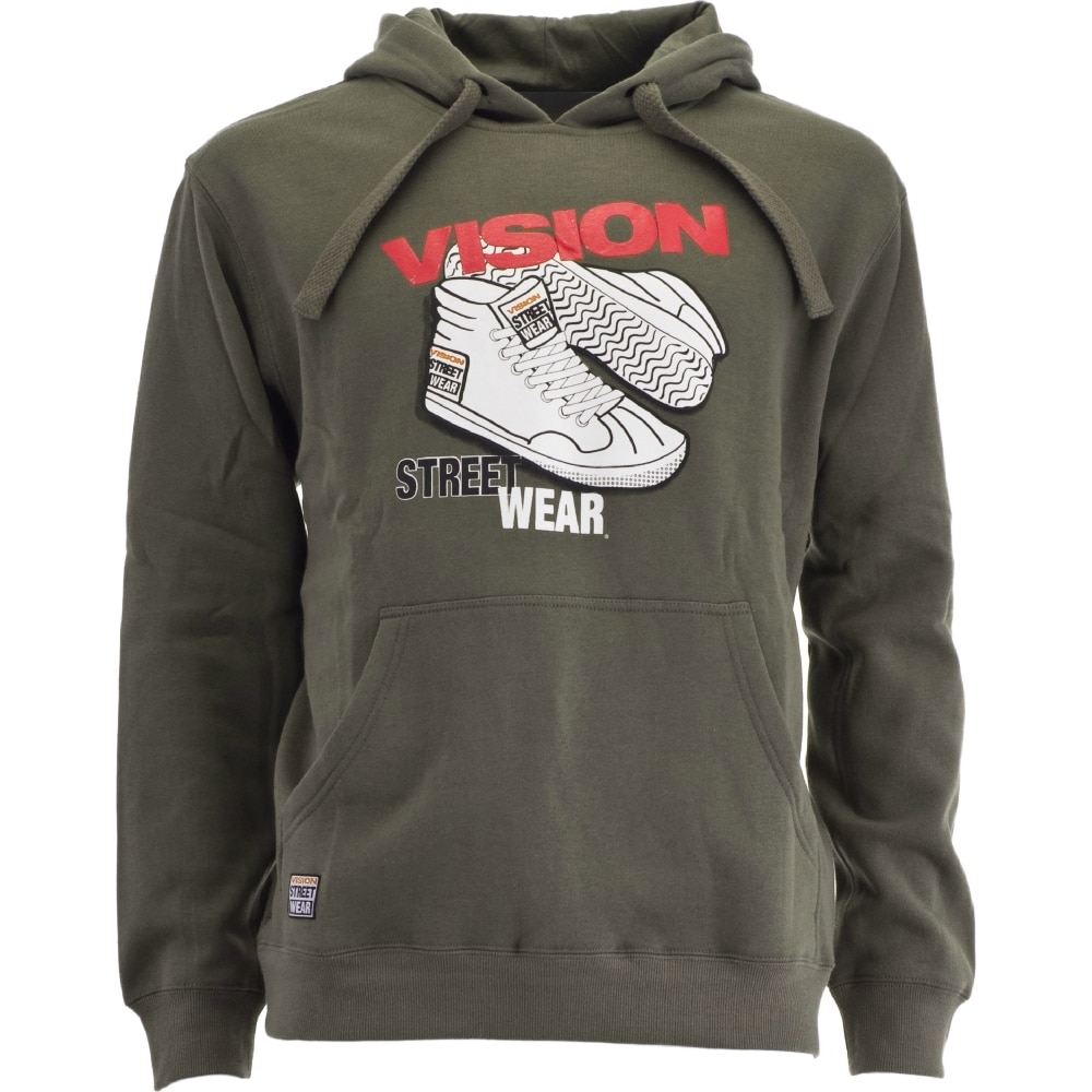 Hanorac Vision Street Wear OTH Skateboarding pentru barbati, Gri