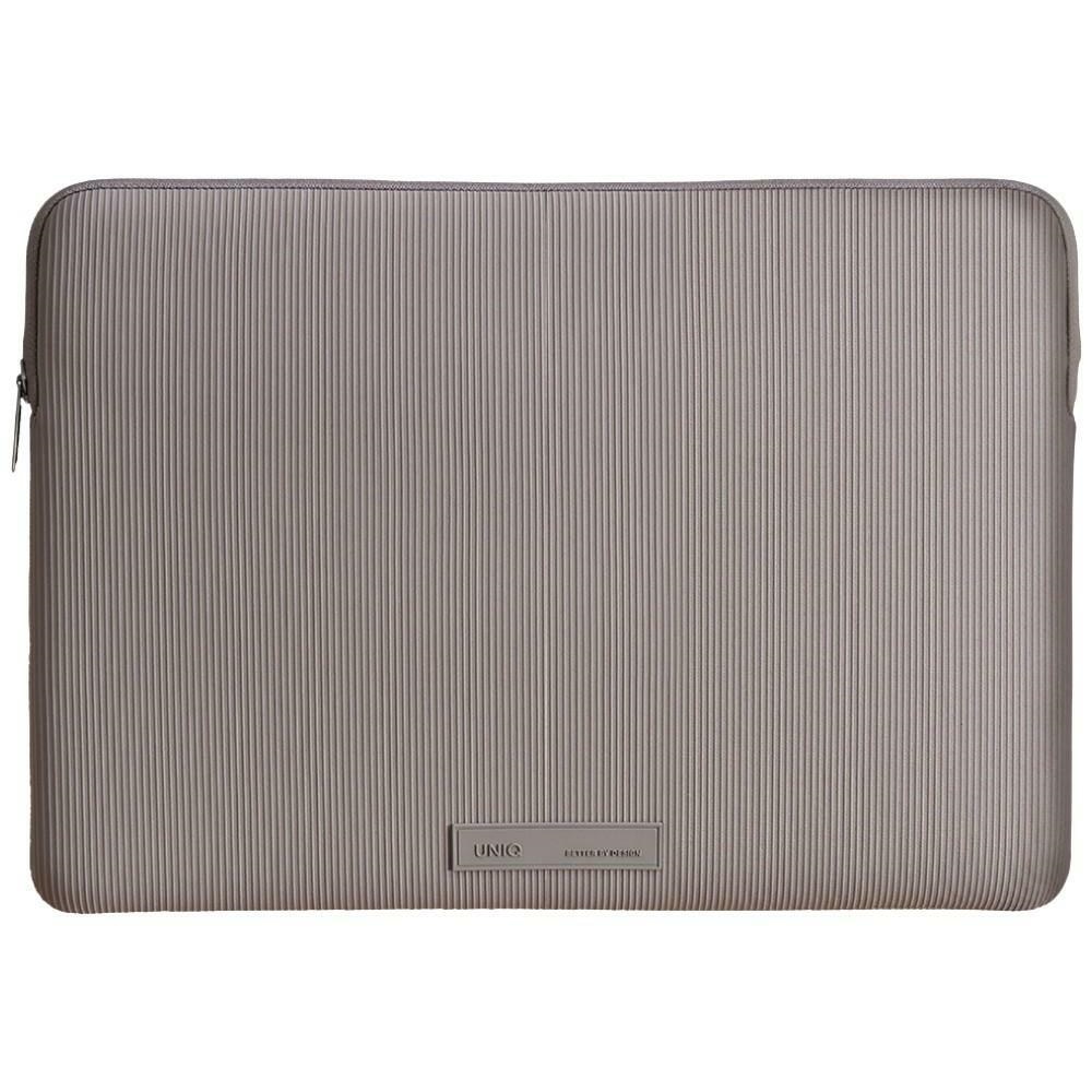 Husa din neopren UNIQ Cyprus Ridge Edition compatibila cu laptop 13 inch, Waterproof, Gri