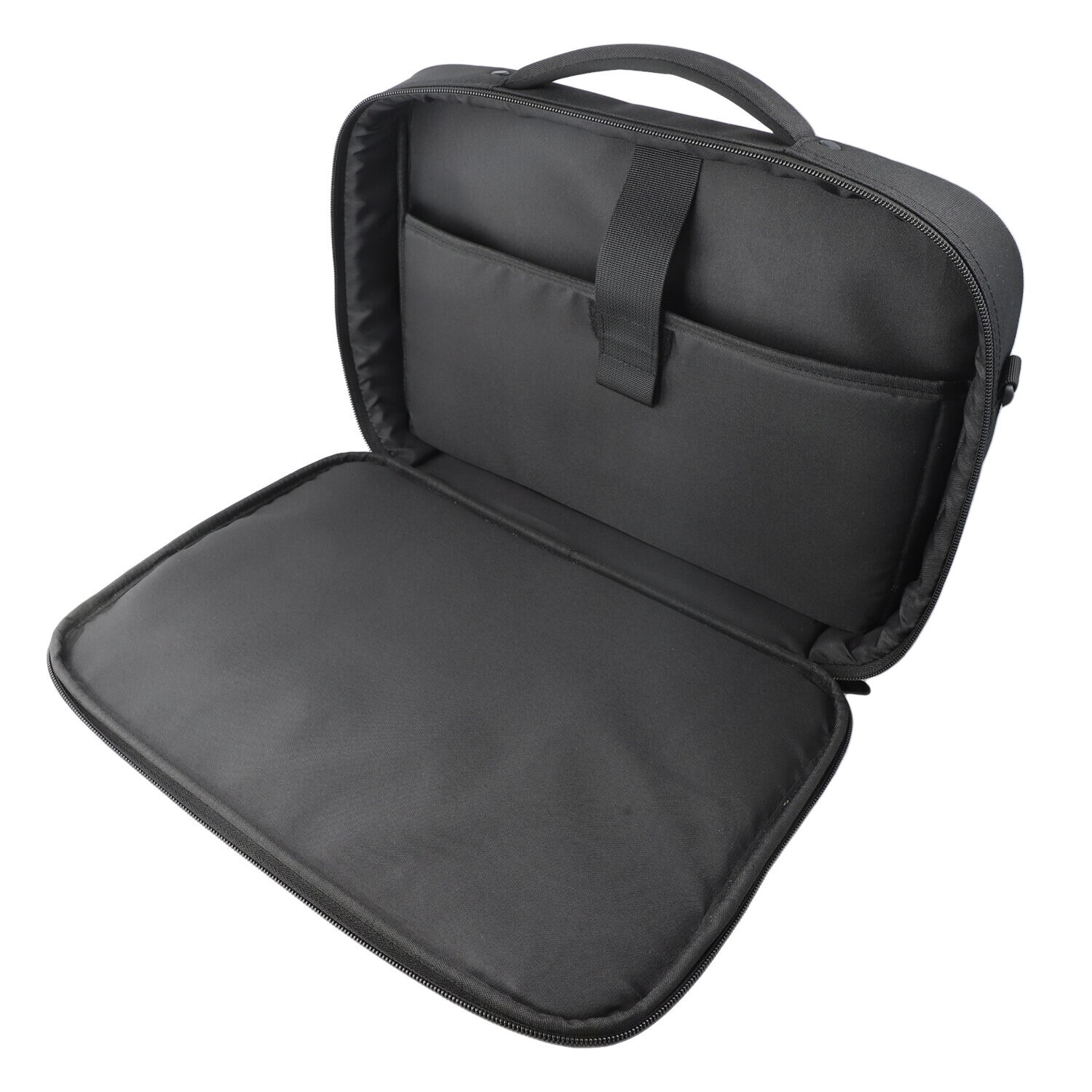 Geanta laptop 4smarts Target Eco Clamshell compatibila cu laptop 13-14 inch, Poliester, 33.5 x 24.5 cm, Negru