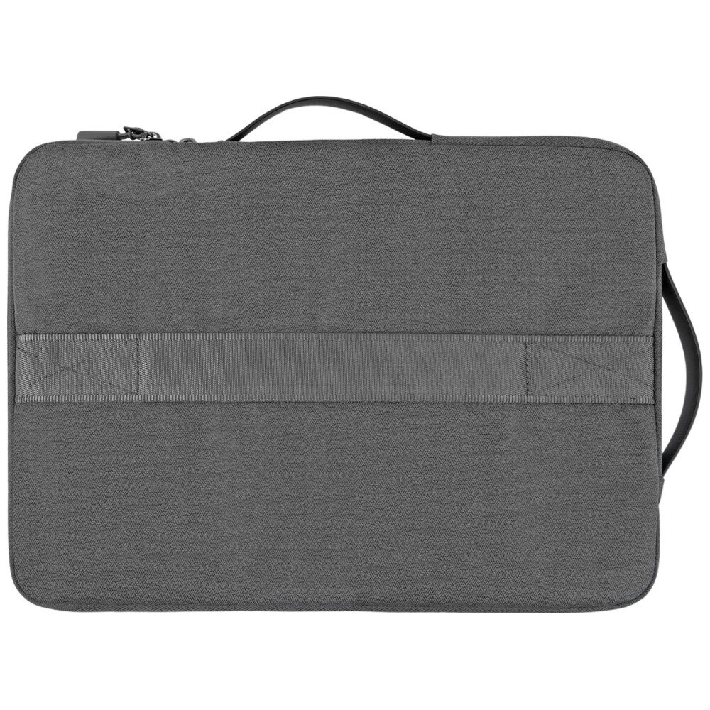 Geanta laptop 4smarts AirCushion Multi Sleeve compatibila cu laptop 15 inch, Nylon, Buzunar pentru tableta 10 inch, Gri