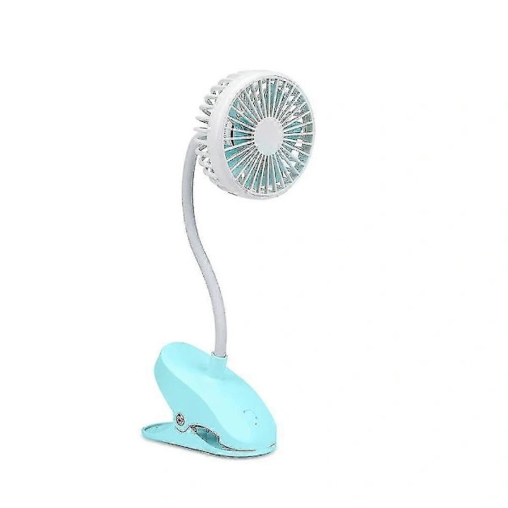 Hordozható csíptetős ventilátor, rugalmas, 3 sebességes, fehér, 18"