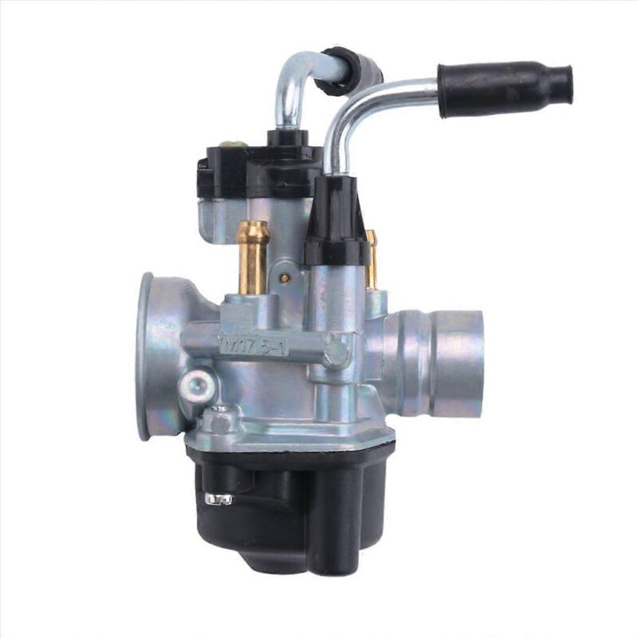 Motorkerékpár karburátor 17.5mm kézi szívató, műanyag fém, univerzális 50cc