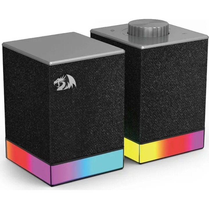 Boxe Bluetooth Redragon Glyph iluminare RGB Black