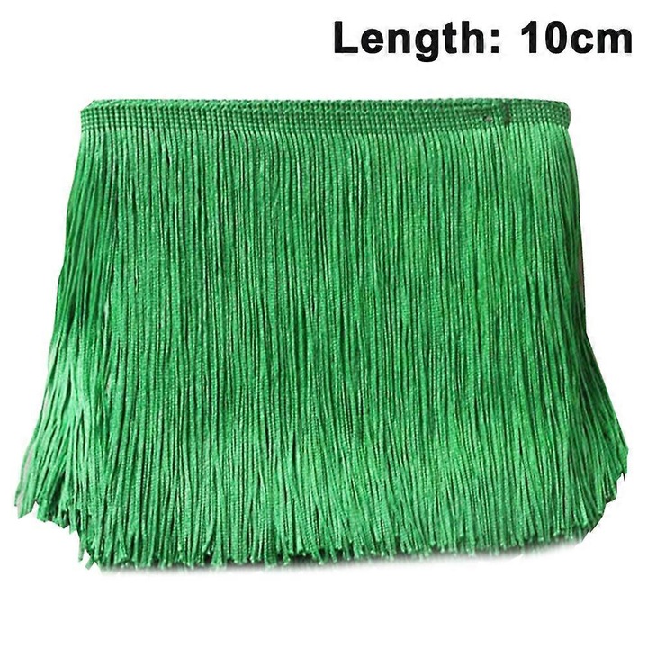 Banda cu franjuri, 10cm latime, poliester elastic, inodor