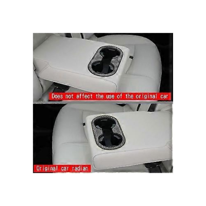 Capac suport pahar spate interior carbon fiber 60 CX60 2022 2023